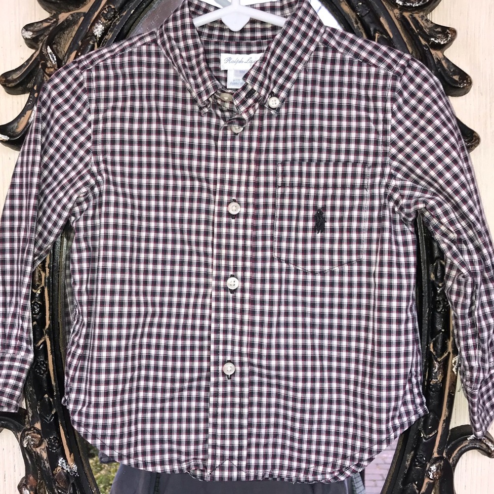 🧸Ralph Lauren, boys,button down shirt